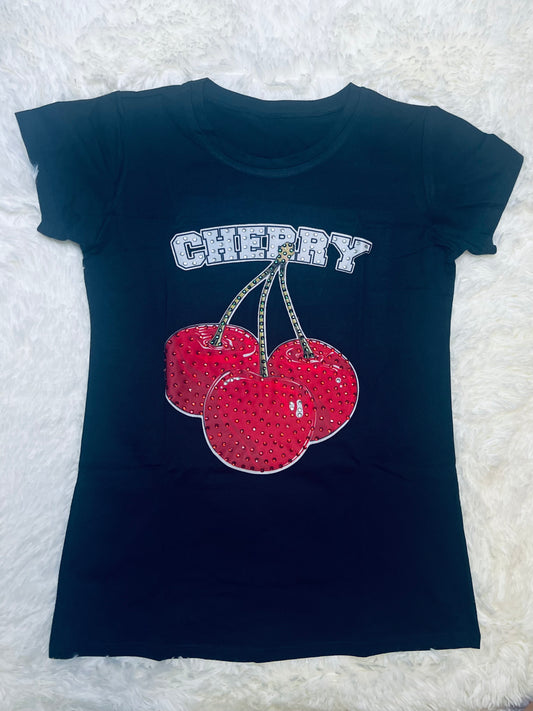 Cherry estampado